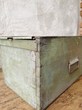 Load image into Gallery viewer, Antique Folk Art tool box