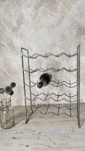 Load image into Gallery viewer, Vintage French free standing bottle rack - 20 bottle capacity