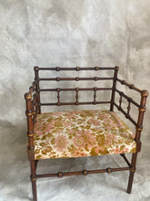 Load image into Gallery viewer, Antique French bobbin armchair