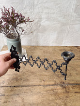 Load image into Gallery viewer, Vintage accordion wall mounted candle holder