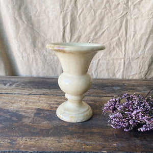 Vintage small Alabaster urn shaped vase