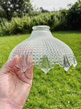 Load image into Gallery viewer, Antique 1930s Holophane glass light shade