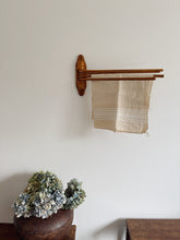 Load image into Gallery viewer, Vintage wall mounted swivel towel rack - 4 dowels