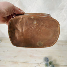 Load image into Gallery viewer, Small vintage copper plant holder