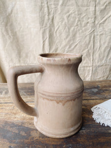 Handmade sandstone unglazed jug