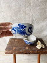 Load image into Gallery viewer, Antique Belgian Mouzin-Lecat &amp; Cie sponge-ware bowls