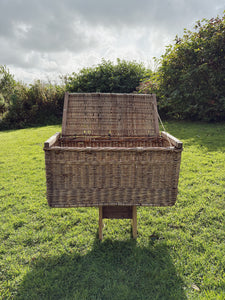 Large Antique French mill basket