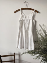 Load image into Gallery viewer, 1960s French embroidered cotton camisole XS