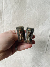 Load image into Gallery viewer, Pair of vintage French silver plated napkin rings