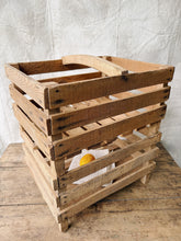 Load image into Gallery viewer, Vintage French stacking apple crates