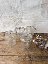 Load image into Gallery viewer, Vintage French jars with clip tops