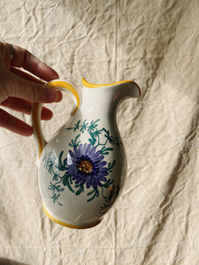 Vintage French small painted jug
