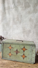 Load image into Gallery viewer, Antique Folk Art tool box