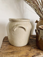 Load image into Gallery viewer, Antique French stoneware confit pot