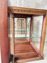 Load image into Gallery viewer, Antique French table top glass display case