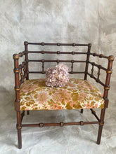 Load image into Gallery viewer, Antique French bobbin armchair