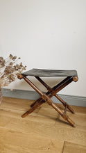 Load image into Gallery viewer, Vintage folding stool