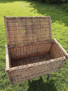 Large Antique French mill basket