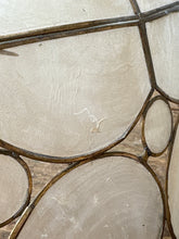 Load image into Gallery viewer, Vintage mother of pearl and brass light shade