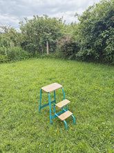 Load image into Gallery viewer, Vintage folding stool to step ladder