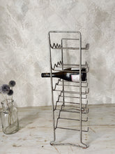 Load image into Gallery viewer, Vintage French free standing bottle rack - 20 bottle capacity