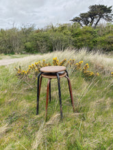 Load image into Gallery viewer, Mid height vintage stacking stools
