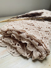 Load image into Gallery viewer, Vintage crochet bedspread