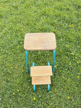 Load image into Gallery viewer, Vintage folding stool to step ladder