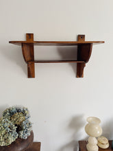 Load image into Gallery viewer, Vintage French double wall shelf