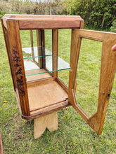 Load image into Gallery viewer, Pair of Art nouveau glass display cabinets