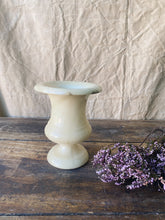 Load image into Gallery viewer, Vintage French Alabaster urn vase