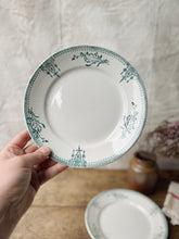Load image into Gallery viewer, Vintage 19th Century St Amand Terre de Fer plates - set of 4