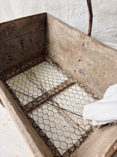 Load image into Gallery viewer, Antique French trug grape picking or vegetable basket