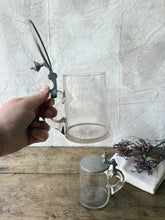 Load image into Gallery viewer, Vintage German beer steins with solid pewter flip over lid