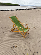 Load image into Gallery viewer, Vintage French deck chair - khaki
