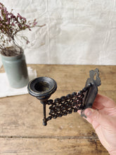 Load image into Gallery viewer, Vintage accordion wall mounted candle holder