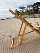 Load image into Gallery viewer, Vintage French deck chair - khaki