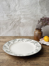 Load image into Gallery viewer, Antique Longwy ceramic serving platter