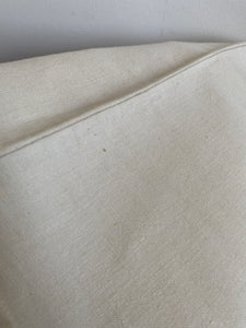 Antique French Farmhouse hemp linen sheet