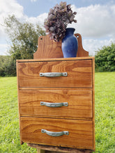 Load image into Gallery viewer, 1950s wall hanging drawer unit