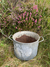 Load image into Gallery viewer, Vintage French Galvanised Tubs
