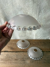 Load image into Gallery viewer, 1920s Art Deco frosted glass light shades