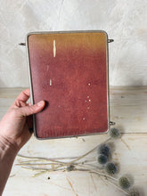 Load image into Gallery viewer, Vintage French triptych barbers mirror
