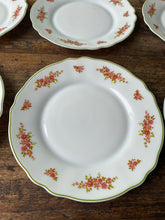 Load image into Gallery viewer, Vintage milk glass Arcopal dessert plates - set of 11