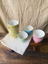 Load image into Gallery viewer, Mid Century French little “café au lait&quot; bowls by Boch Frères