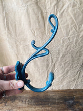 Load image into Gallery viewer, Vintage French Enamelled coat hooks