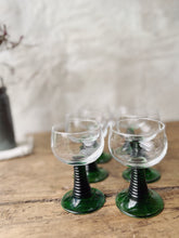 Load image into Gallery viewer, Set of 6 Luminarc Roemer wine glasses, small