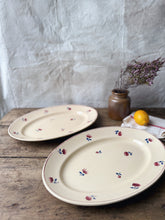 Load image into Gallery viewer, Pair of vintage Badonviller serving platters