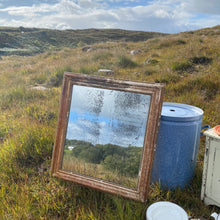 Load image into Gallery viewer, Antique French large guilt mirror