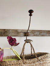 Load image into Gallery viewer, Vintage French Hat and coat hook with wood knob